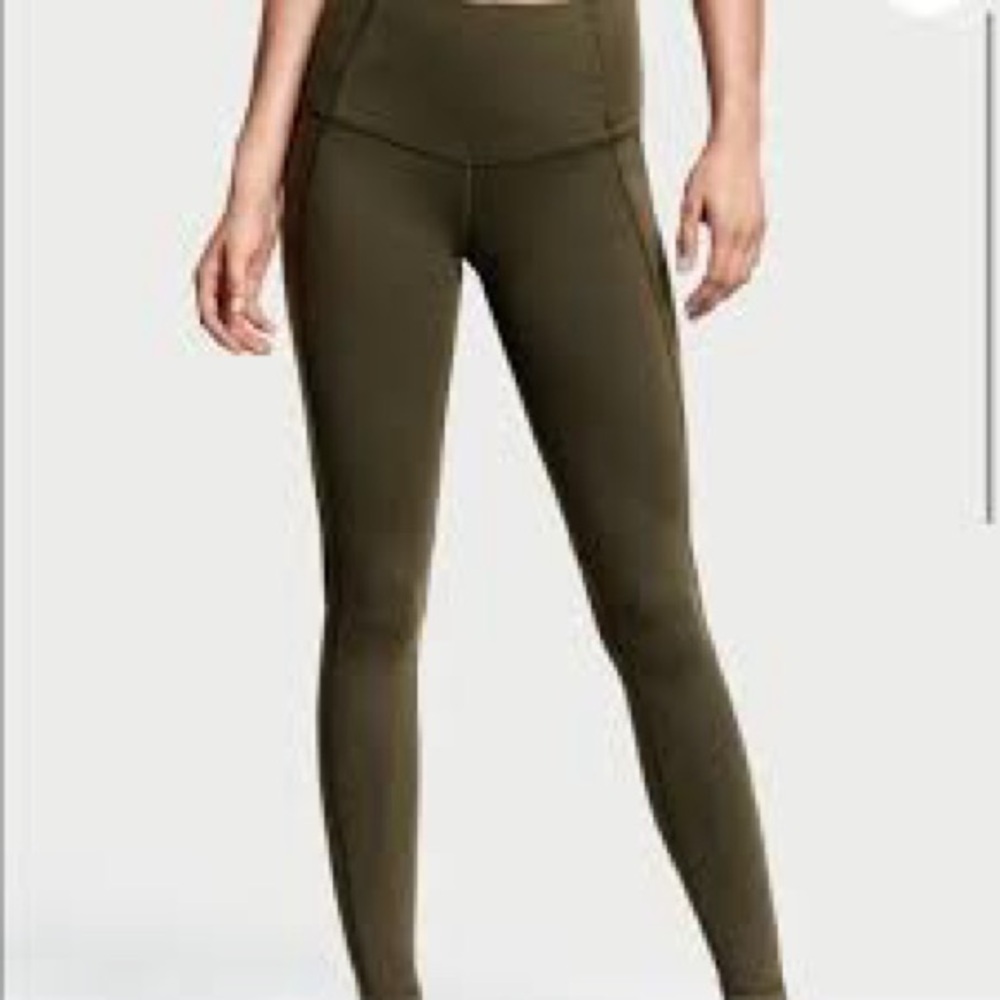 Victoria's Secret Khaki Women's Leggings NWOT